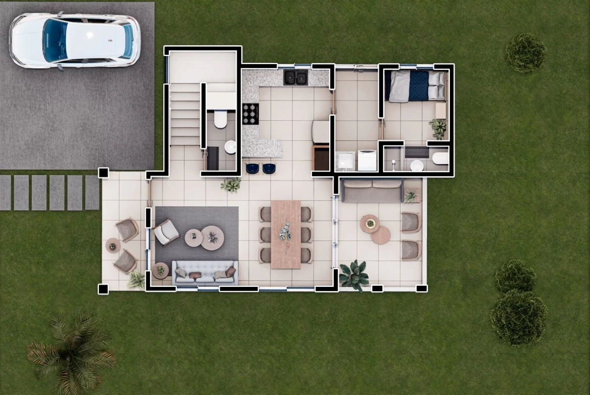 Casa en venta en Boca Chica1