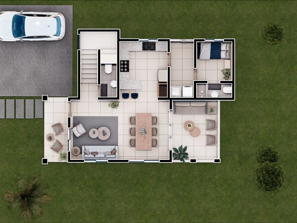 Casa en venta en Boca Chica1
