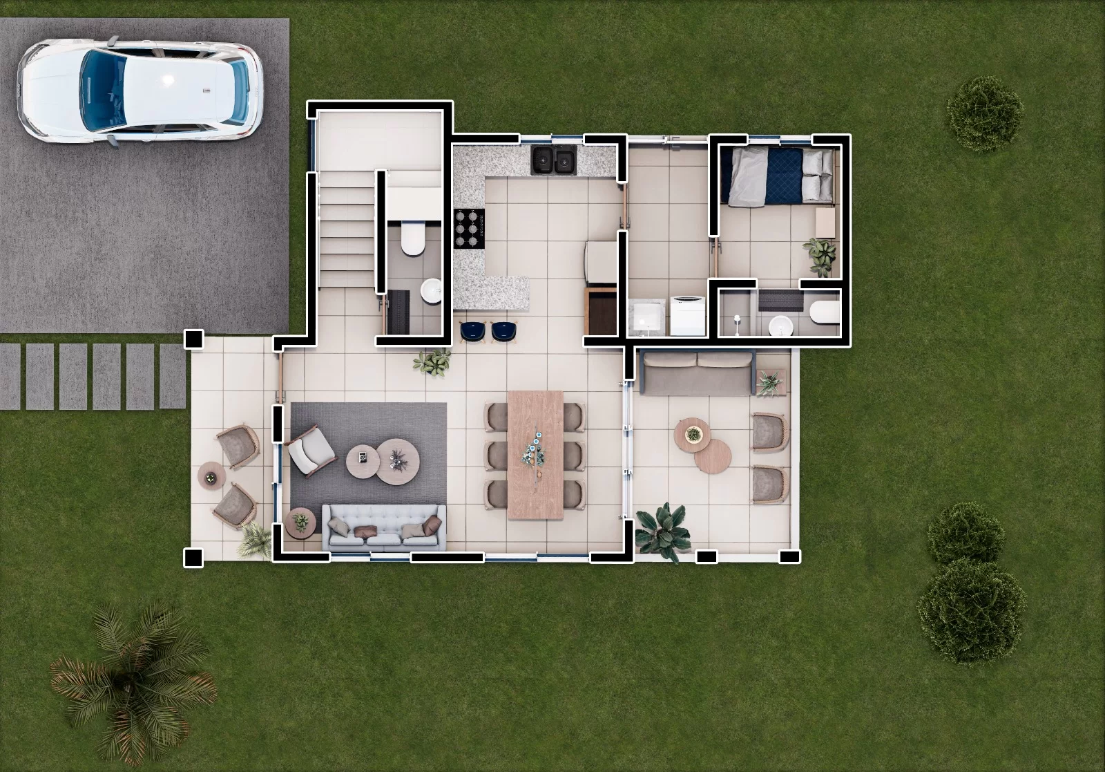 Casa en venta en Boca Chica1