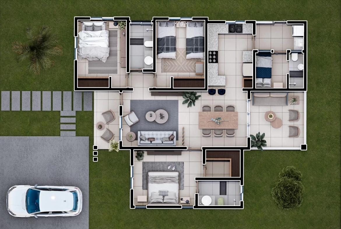 Casa en venta en Boca Chica1