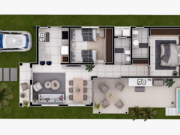 Casa en venta en Boca Chica1