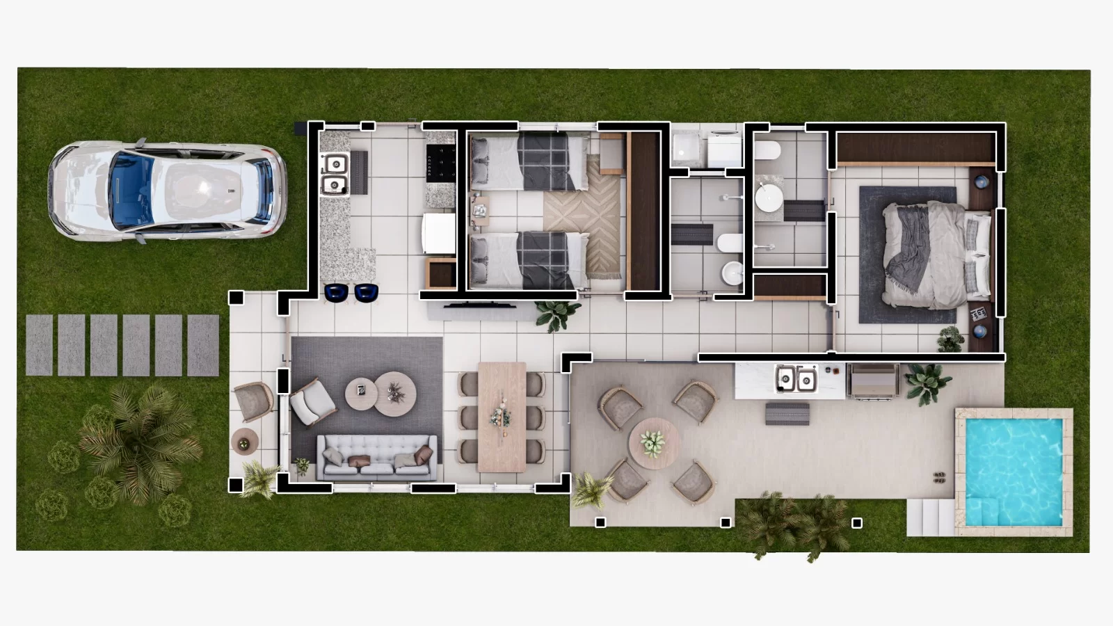 Casa en venta en Boca Chica1