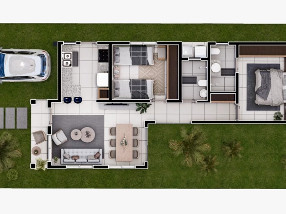 Casa en venta en Boca Chica1