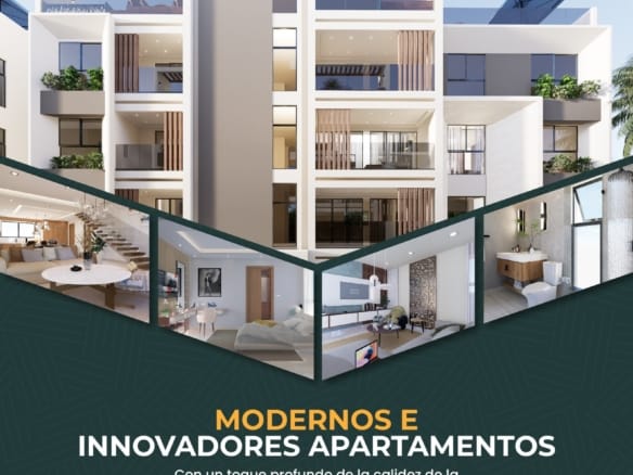Exclusivos y modernos apartamentosen Vista Cana.
