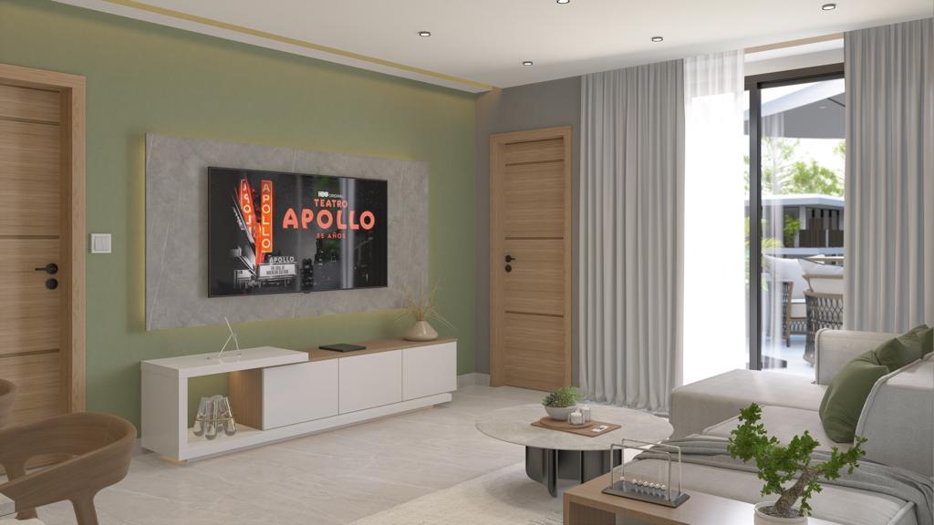Apartamento en san Isidro con esquisita piscina1