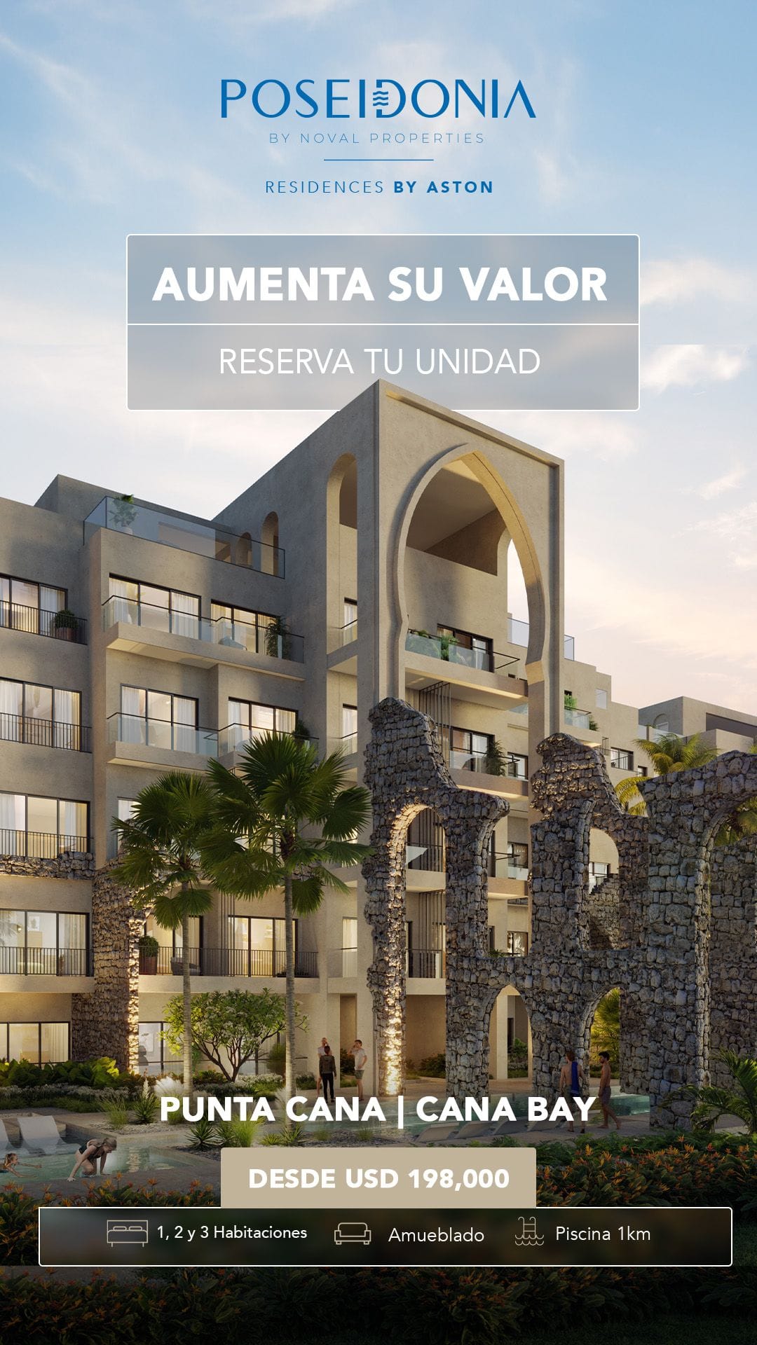¡Poseidonia Residences en Cana Bay: Tu Sueño Hecho Realidad!