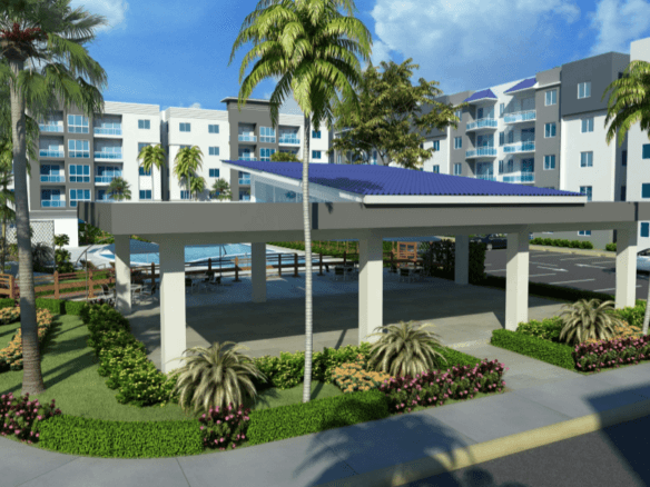 Alquiler de Apartamento 3 Habitaciones en Residencial Garden City