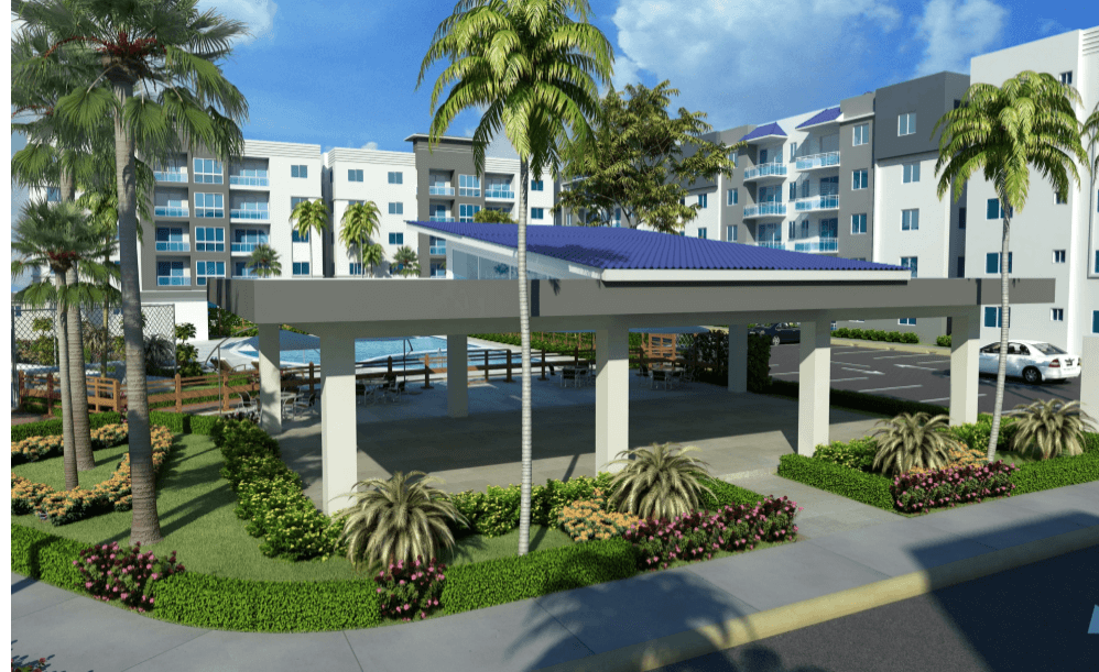 Alquiler de Apartamento 3 Habitaciones en Residencial Garden City