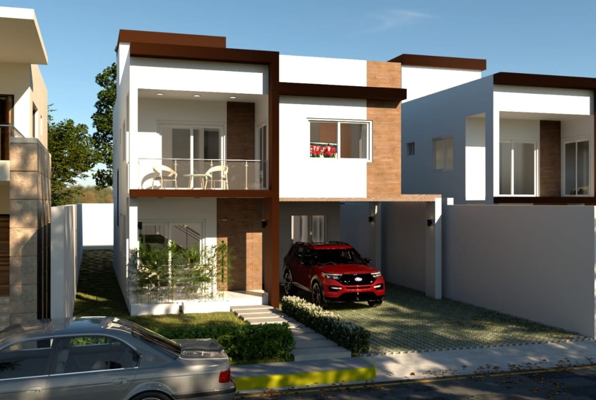¡Casas en Arroyo Manzano, detrás de la Embajada Americana!
