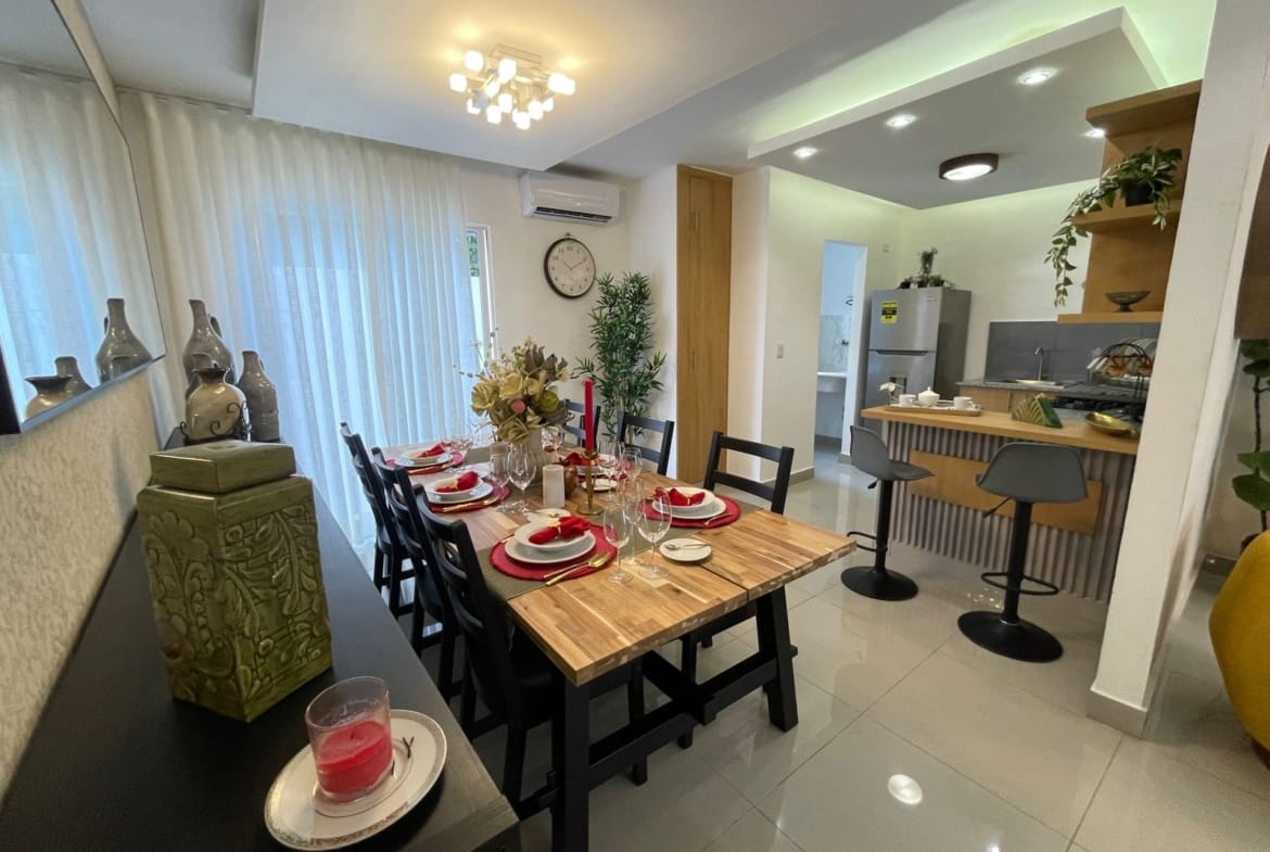 Apartamentos en la Av. Ecológica con Piscina