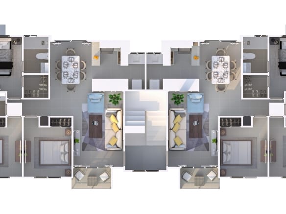 Apartamentos en Santo Domingo Este con patio o terraza