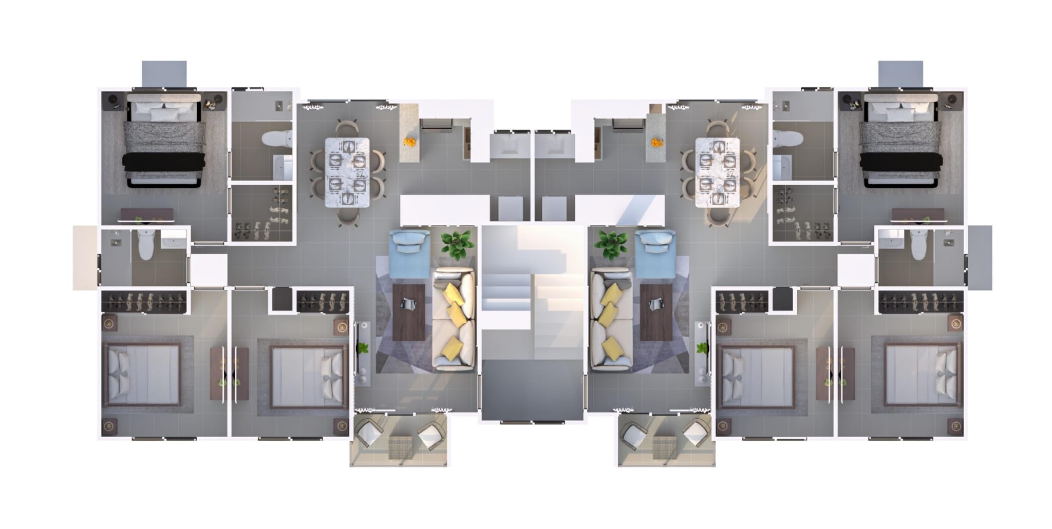 Apartamentos en Santo Domingo Este con patio o terraza