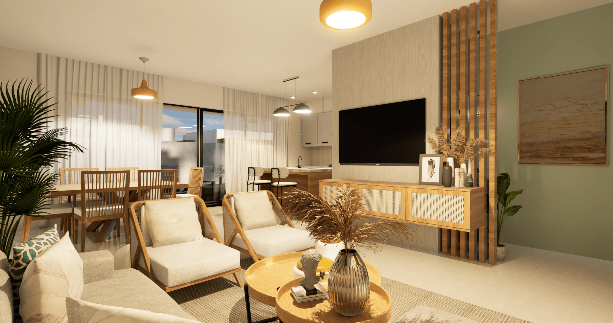 Living Villa en venta en Punta Cana