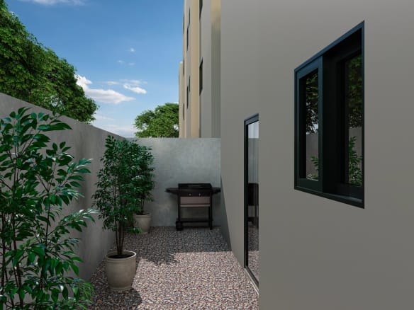 Apartamentos en Santo Domingo Este con patio o terraza