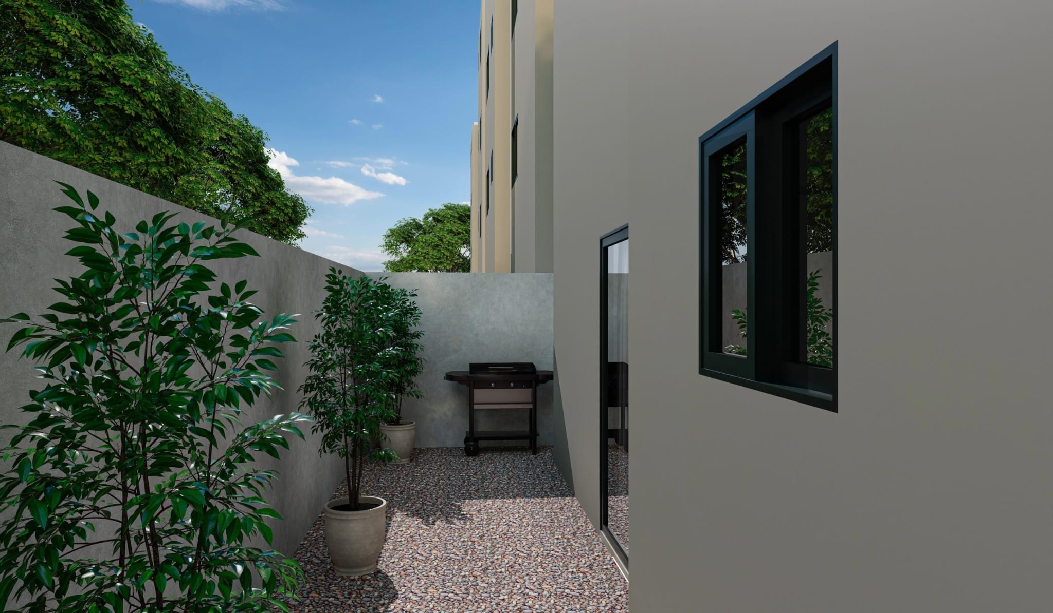 Apartamentos en Santo Domingo Este con patio o terraza