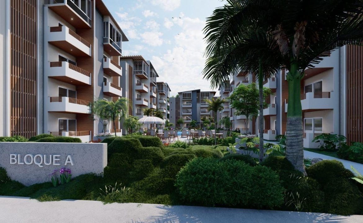 Apartamentos de 1 y 2 habitaciones a 5 minutos de la playa