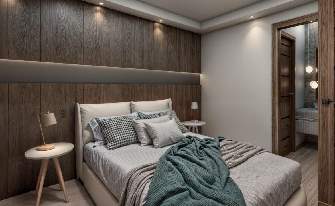 Apartamentos de 1 y 2 habitaciones a 5 minutos de la playa