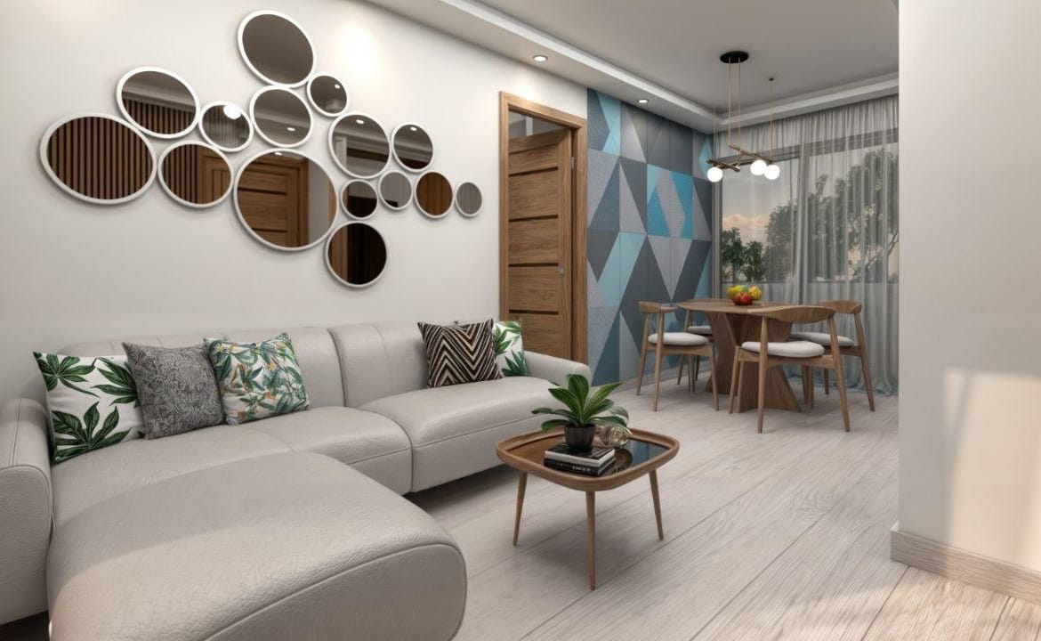 Apartamentos de 1 y 2 habitaciones a 5 minutos de la playa
