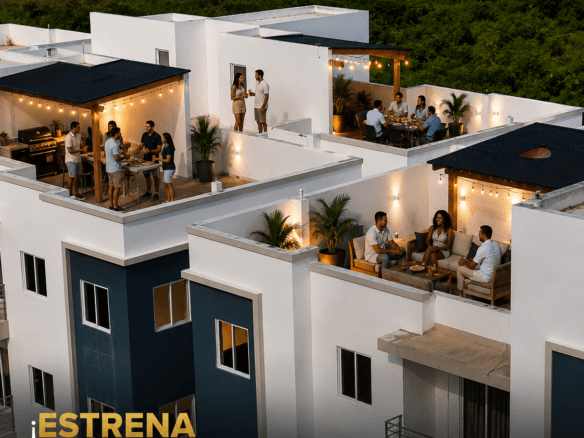Penthouse en Alquiler en Santo Domingo Este nuevo para estrenar en Residencial Opus, Santo Domingo Este